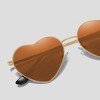 Anna-Kaci Women's Stylish Heart-Shaped Polarized Sunglasses UV400 Protection for Outdoor Activities - 2 of 4