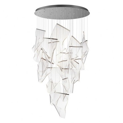 ET2 Lighting Rinkle 24 - Light Pendant in  Polished Chrome