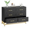 WhizMax 6 Drawer Morden Wood Dressers & Chests for Closet, TV Stand, Storage Cabinet - 2 of 4