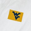 West Virginia Mountaineers NCAA White Out Silk Touch Robe Large/XLarge - 4 of 4
