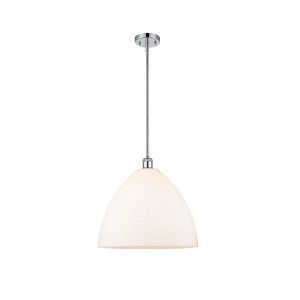 Innovations Lighting Bristol Glass 1 - Light Pendant in  Polished Chrome - 1 of 1