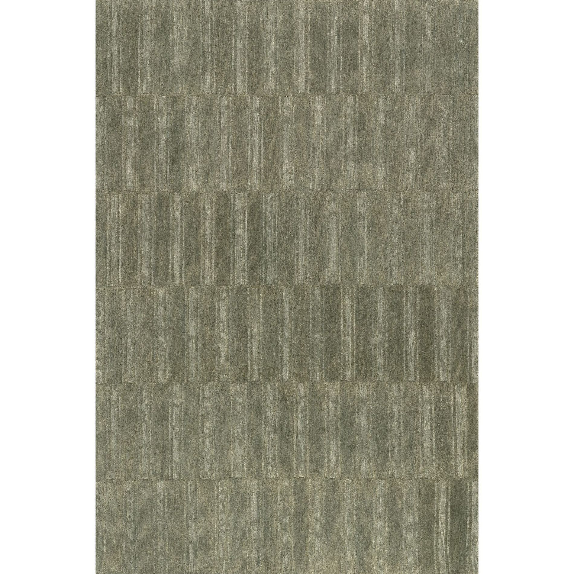 Nuloom Starke Checked Wool Area Rug, 4' x 6', Olive