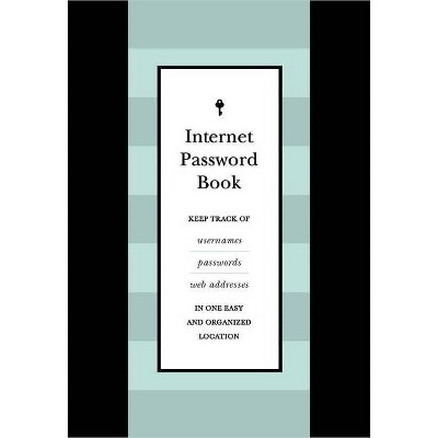 Internet Password Book - (Creative Keepsakes) by  Editors of Chartwell Books (Hardcover)