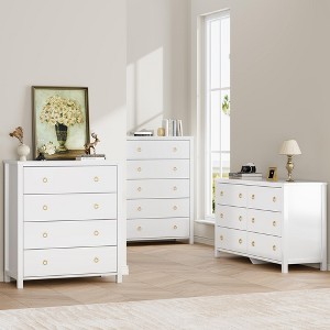 Dresser for Bedroom, Chest of Dressers for Closet with 4/5/6/7 Drawers Chest with Clothes Storage Cabinet, Drawer Organizer - 1 of 4