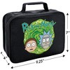 Rick And Morty Rick And Morty Heads Insulated Soft Sided Lunch Box - 2 of 4