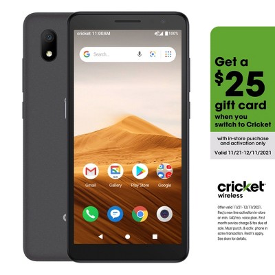 Cricket Prepaid Alcatel Glimpse (16GB) - Gray