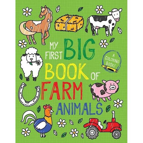 My First Big Book Of Coloring - By Little Bee Books (paperback) : Target