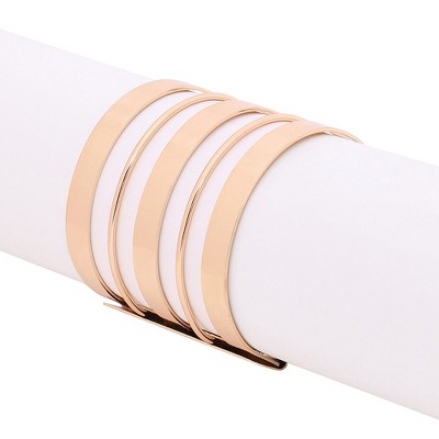 SOHI Women's Gold Lined Statement Bracelet