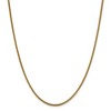 Black Bow Jewelry 2mm 14k Yellow Gold Solid Franco Chain Necklace - 3 of 4