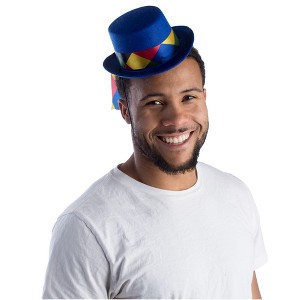 Dress Up America Blue Hat with Colorful Band - 1 of 1