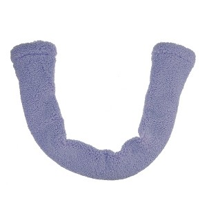 Unique Bargains Washable Reusable Bathroom Soft Warmer Toilet Seat Cover Pad Cushion Lid with Snap 1 Pcs - 1 of 4