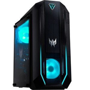 Acer Predator Gaming Desktop Computer - NVIDIA GeForce RTX 3070 - 16GB RAM - 512GB SSD - 1TB HDD - PO3-620Manufacturer Refurbished - 1 of 4