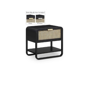Meridian Furniture,Sage Wood Veneer Nightstand - 1 of 4