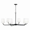 Capital Lighting Brody 6 - Light Chandelier in  Matte Black - 4 of 4