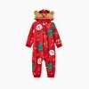 PATPAT Christmas Family Pajama bodysuit Santa Claus Print Pajamas - 2 of 4