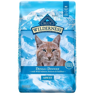 Blue Buffalo Wilderness Grain Free Denali Dinner Adult Premium Dry Cat Food - 10lbs