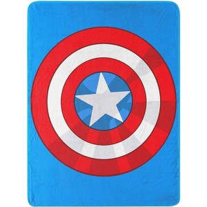 Northwest Avengers Micro Raschel Throw Blanket, 46" x 60", The Shield - 1 of 1