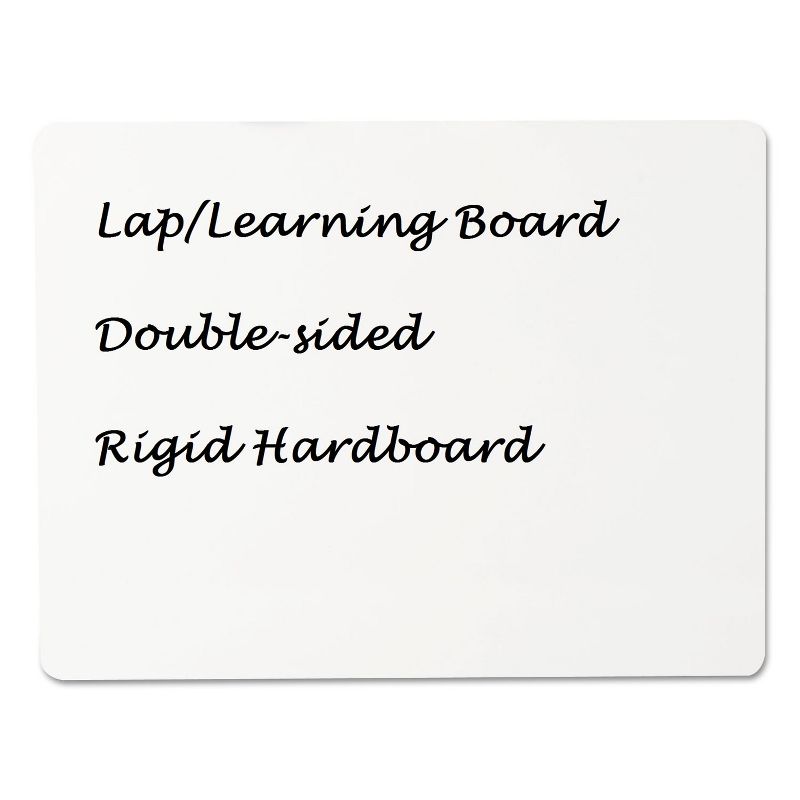 Universal Lap/Learning Dry-Erase Board 11 3/4" x 8 3/4" White 6/Pack 43910, 3 of 8