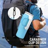 BABYYER Water Bottle Carrier Bag with Phone Pocket for Stanley 40oz Tumbler Neoprene Water Bottle Holder Pouch - 4 of 4