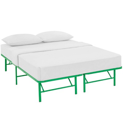 Modway Horizon Full Stainless Steel Bed Frame - Green