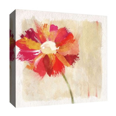 16" x 16" Flower Brush Decorative Wall Art - PTM Images