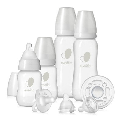 Evenflo Balance Standard-Neck Anti-Colic Baby Bottle and Pacifier Gift Set - 8pc