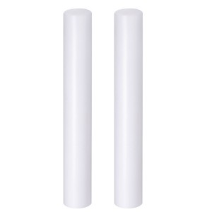 Unique Bargains DIY Crafts Acrylic Round Tube Non-Stick Durable Smooth Clay Roller 2 Pcs - 1 of 4