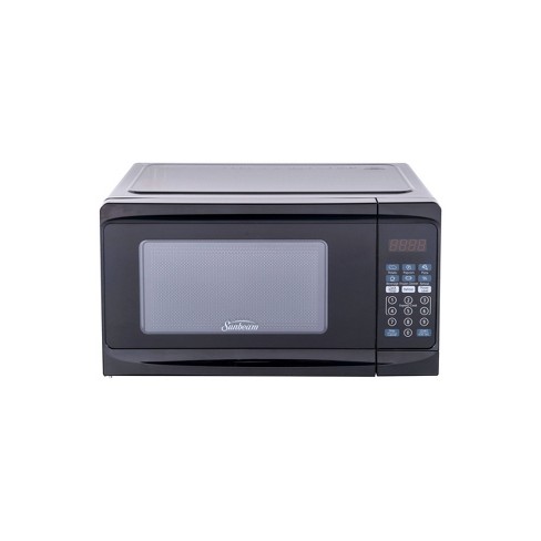 Sunbeam 0 7 Cu Ft 700 Watt Microwave Oven Black Sgcmv807bk 07 Target