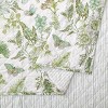 Modern Heirloom Twin/Twin Extra Long Quilt Botanical Floral Green - 4 of 4