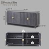 70″ Modern TV Stand, Entertainment Center for TVs Up to 80″, Media Console with Adjustable Shelves & Large Storage - 2 of 4