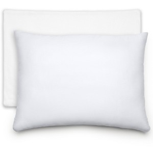 Toddler Pillow with Cotton Pillowcase, 13"x18", Kids Pillow for Sleeping by Comfy Cubs - 1 Pack - 1 of 4