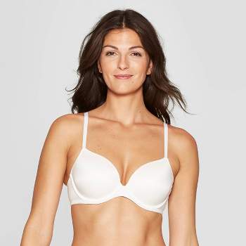 Simply Perfect By Warner's Women's Underarm Smoothing Underwire Bra Ta4356  - White 36dd : Target