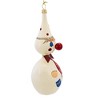 De Carlini Italian Ornaments 5.5 Inch Dr. Marshmallow Christmas Tree Ornament , Clown Vintage Italian Ornament (1PC) - 4 of 4