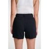 Lafidi Women’s Avia Hi-Rise Tailored Shorts, Flat Front Crepe Fabric, and Slash & Welt Pockets for a Polished Professional Look - 4 of 4