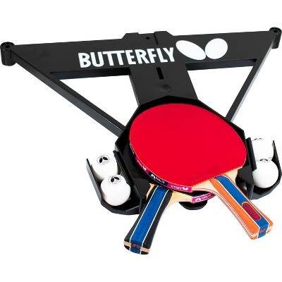 Black and White Table Tennis Accessory Holder