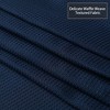Waffle Fabric Shower Curtain for Bathroom - 4 of 4