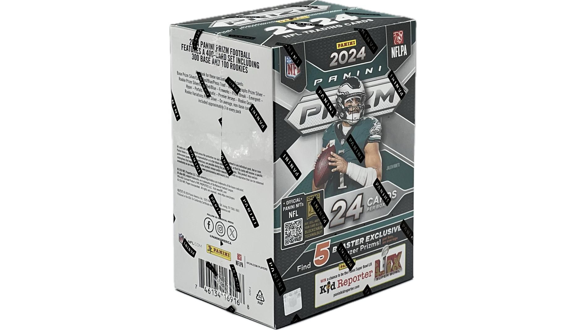 2024 Panini Prizm Football 6-Pack Blaster Box (Lazer Prizms!)