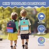 Toddler Backpack for School Girls and Boys | 12'' Mini Preschool Backpack for Kids | Small Toddler Bookbag | Kindergarten Elementary Kids Backpack - 2 of 4