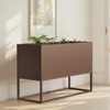 Wooakway Outdoor/Indoor/Decor Metal Raised Garden Beds Planter Boxes Planter Pots Cachepots Nursery Pots - 3 of 4
