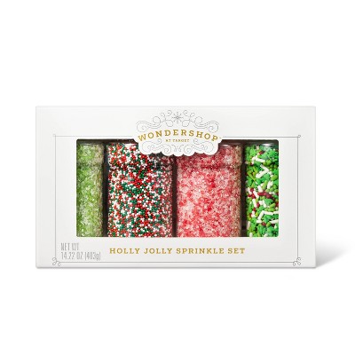 Holly Jolly Sprinkle Set - 4pk - Wondershop™