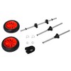 Universal Paddle Boat Cart, Trolley Trailer Kayak Wheels with Strong Aluminum Frame, Adjustable Width Crossbar, & Large Tires - 3 of 4