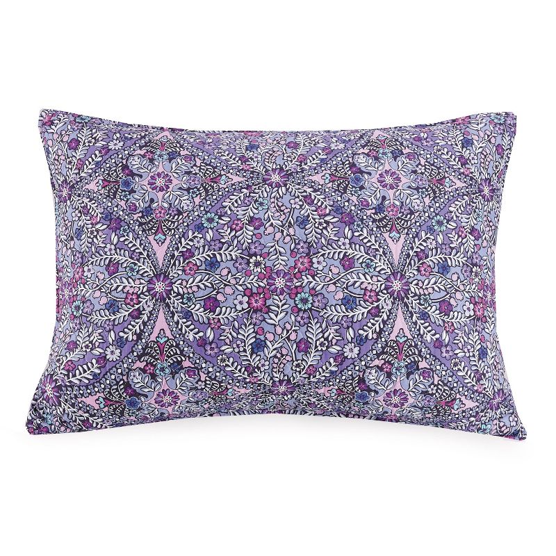 Vera Bradley Kaleidoscope Reversible Quilt Purple, 3 of 5