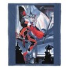 DC Comics Batman Harley Quinn Breaking Glass Silk Touch Throw Blanket - 3 of 4