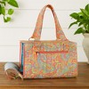 C&F Home Carrera 100% Cotton Quilted Paisley Travel Tote Small Pet Carrier Bag, 9.5" x 14" - 2 of 4