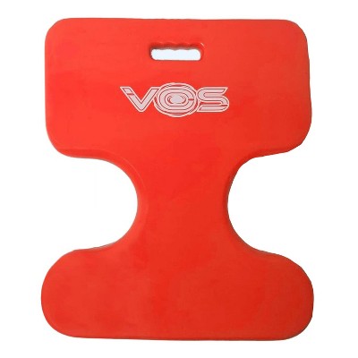 Vos Oasis Water Saddle Swimming Pool Float Lounge Seat for Adults & Kids, Single Rider, Made w/ UV Resistant Foam for Floating, Coral Orange