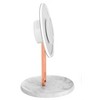 Halo LED Lighted Makeup Mirror with Standing Base and 7X Magnifying Round Shape Travel Vanity Mirror - 4 of 4
