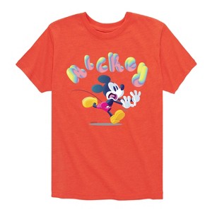 Boys' - Disney - Mickey Run Short Sleeve Graphic T-Shirt - 1 of 4