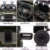 12V Licensed Toyota Kids Ride On Truck, Electric Car w/Remote Control, LED Lights, Music, Suspension, Safety Belt - 2 of 4