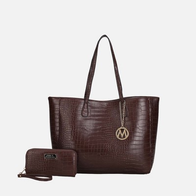 MKF Collection Sadie Oversize Handbag Women Tote & Wallet Set by Mia K — фото 2