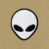 Dalix Mens Lil Alien Heavy Weight Cotton Tee - 2 of 4